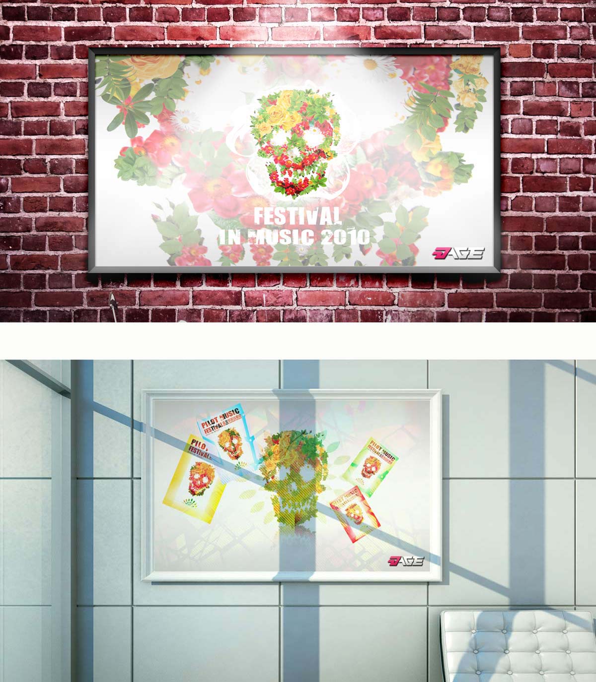 音樂節海報展示